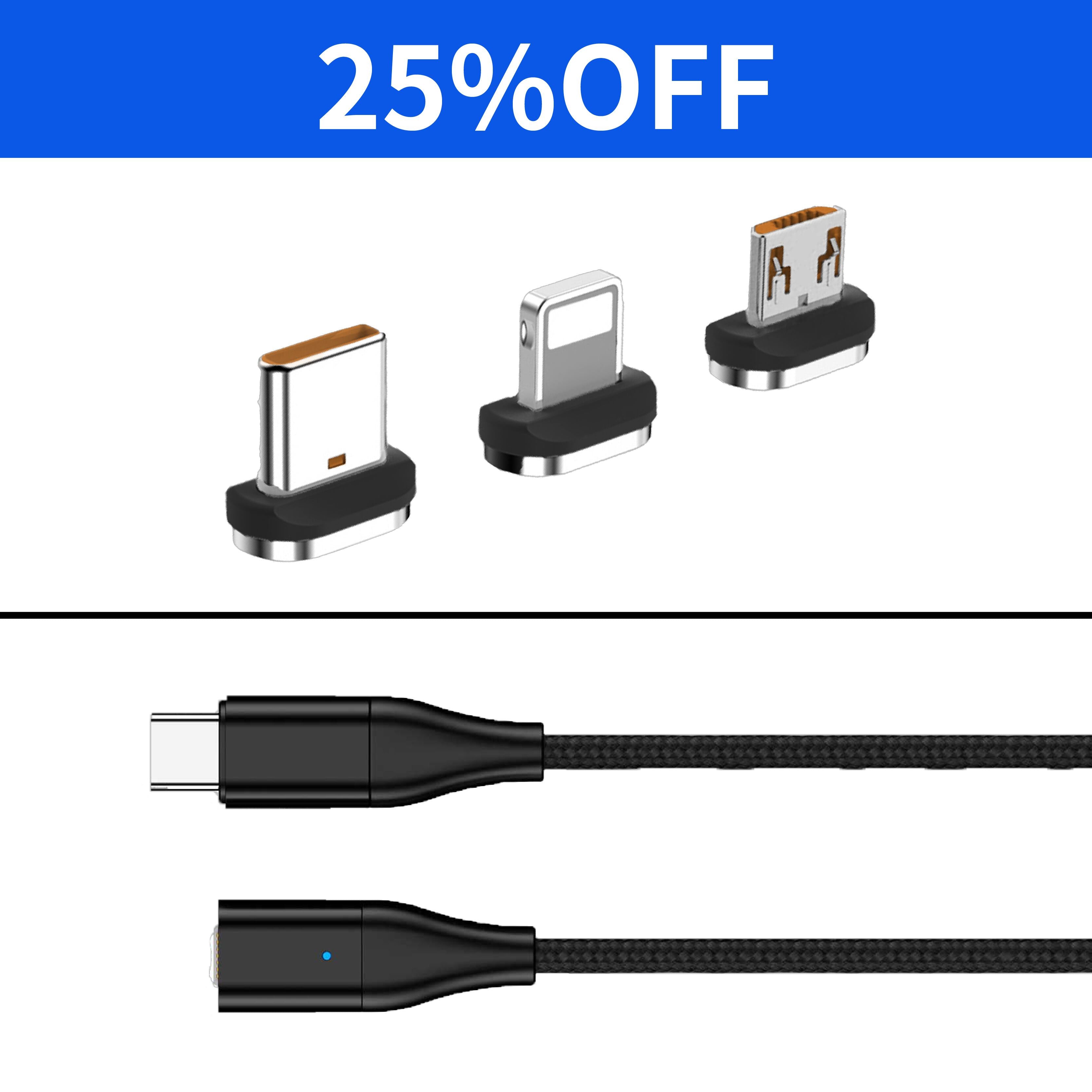【25%OFF】スマートケーブルPRO + マグネット端子３種セット